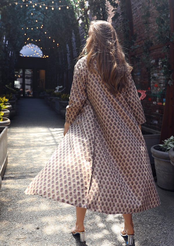 Editha floral kimono