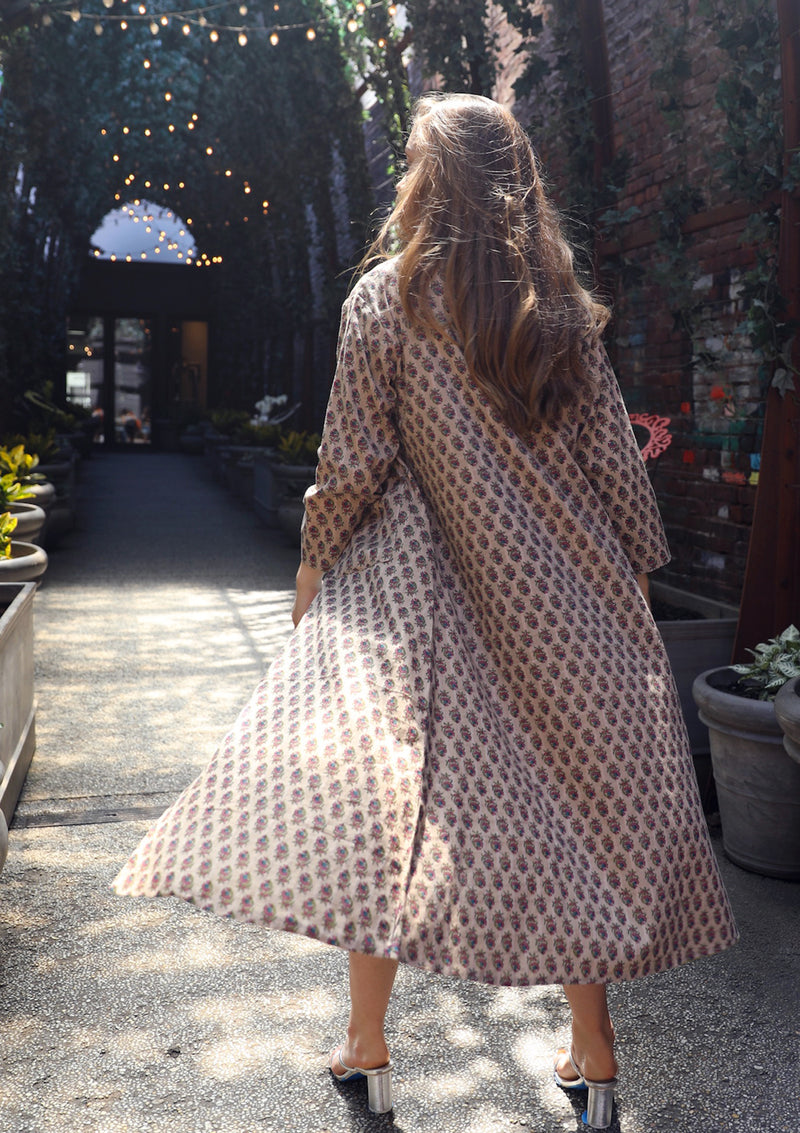 Editha floral kimono